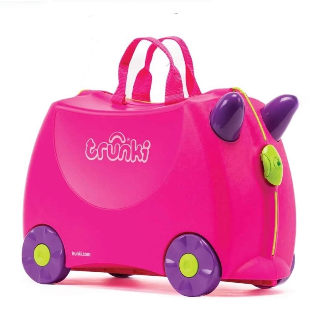 Trunki Ride-On Suitcase in Pink